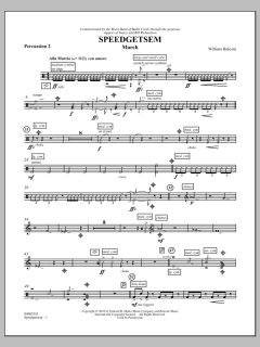 Speedgetsem (March) von William Bolcom (Download) 