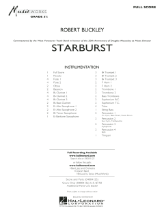 Starburst von Robert Buckley (Download) 