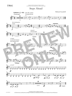 Steps Ahead von Michael Gandolfi (Download) 