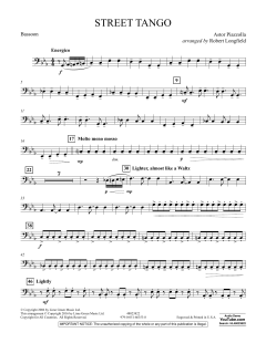 Street Tango von Astor Piazzolla (Download) 