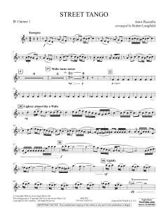 Street Tango von Astor Piazzolla (Download) 