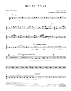 Street Tango von Astor Piazzolla (Download) 