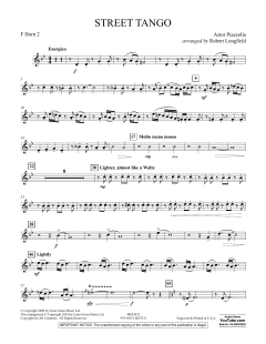 Street Tango von Astor Piazzolla (Download) 