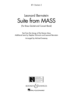 Suite from Mass von Leonard Bernstein (Download) 