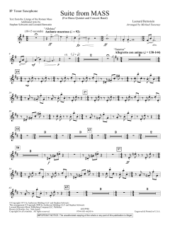 Suite from Mass von Leonard Bernstein (Download) 