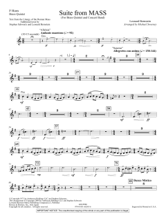 Suite from Mass von Leonard Bernstein (Download) 