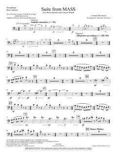 Suite from Mass von Leonard Bernstein (Download) 