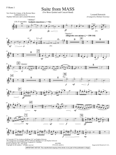 Suite from Mass von Leonard Bernstein (Download) 
