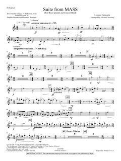Suite from Mass von Leonard Bernstein (Download) 
