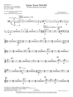 Suite from Mass von Leonard Bernstein (Download) 
