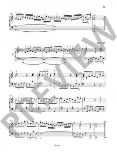 Kleine Präludien von Johann Sebastian Bach 