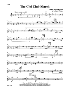 The Clef Club March von James Reese Europe (Download) 