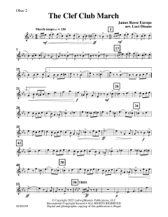 The Clef Club March von James Reese Europe (Download) 