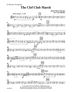 The Clef Club March von James Reese Europe (Download) 