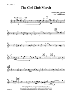 The Clef Club March von James Reese Europe (Download) 