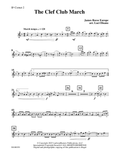 The Clef Club March von James Reese Europe (Download) 