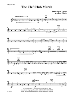 The Clef Club March von James Reese Europe (Download) 