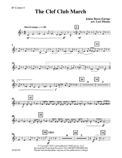 The Clef Club March von James Reese Europe (Download) 