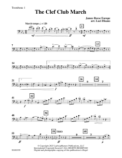 The Clef Club March von James Reese Europe (Download) 