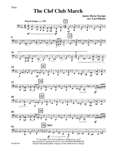 The Clef Club March von James Reese Europe (Download) 