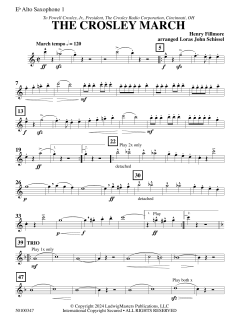 The Crosley March von Henry Fillmore (Download) 