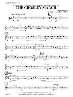 The Crosley March von Henry Fillmore (Download) 