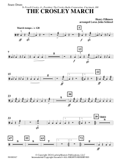 The Crosley March von Henry Fillmore (Download) 