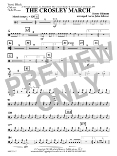 The Crosley March von Henry Fillmore (Download) 