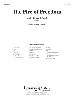 The Fire of Freedom von Aric Branchfield (Download) 
