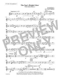 The Sun's Bright Glow von Joseph Parry (Download) 