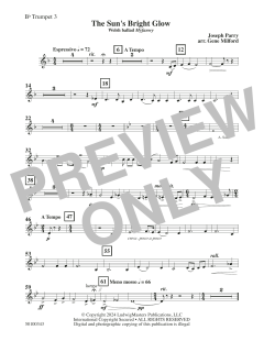 The Sun's Bright Glow von Joseph Parry (Download) 