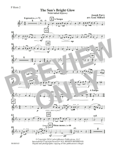 The Sun's Bright Glow von Joseph Parry (Download) 