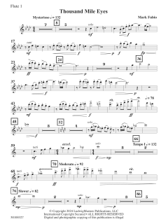 Thousand Mile Eyes von Mark Fabio (Download) 