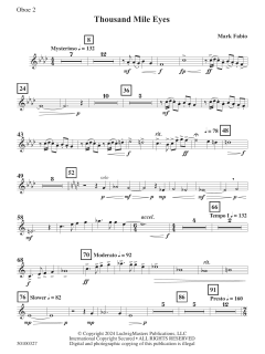 Thousand Mile Eyes von Mark Fabio (Download) 