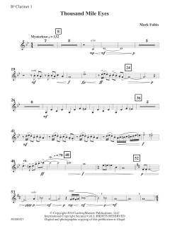 Thousand Mile Eyes von Mark Fabio (Download) 