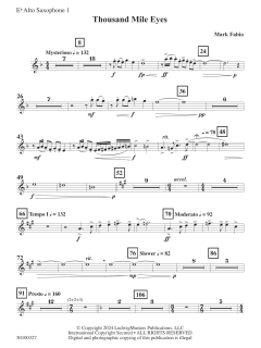 Thousand Mile Eyes von Mark Fabio (Download) 