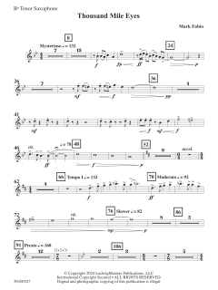 Thousand Mile Eyes von Mark Fabio (Download) 