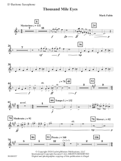 Thousand Mile Eyes von Mark Fabio (Download) 