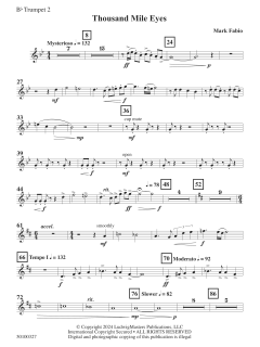 Thousand Mile Eyes von Mark Fabio (Download) 