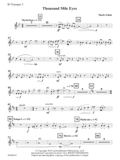 Thousand Mile Eyes von Mark Fabio (Download) 