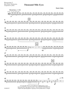 Thousand Mile Eyes von Mark Fabio (Download) 