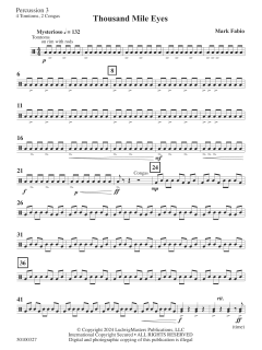 Thousand Mile Eyes von Mark Fabio (Download) 