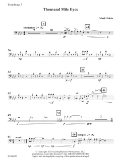 Thousand Mile Eyes von Mark Fabio (Download) 