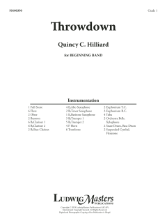 Throwdown von Quincy C. Hilliard (Download) 