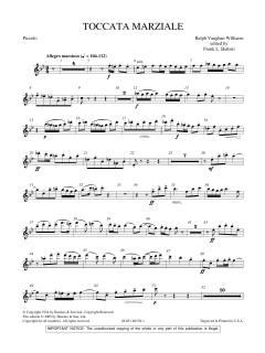 Toccata Marziale von Ralph Vaughan Williams (Download) 