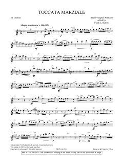 Toccata Marziale von Ralph Vaughan Williams (Download) 