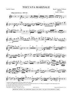 Toccata Marziale von Ralph Vaughan Williams (Download) 