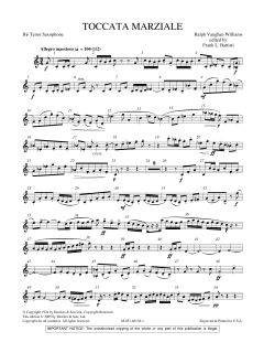 Toccata Marziale von Ralph Vaughan Williams (Download) 