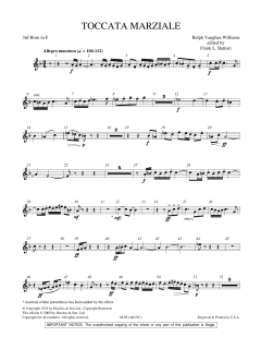 Toccata Marziale von Ralph Vaughan Williams (Download) 