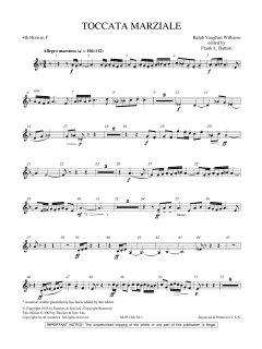 Toccata Marziale von Ralph Vaughan Williams (Download) 